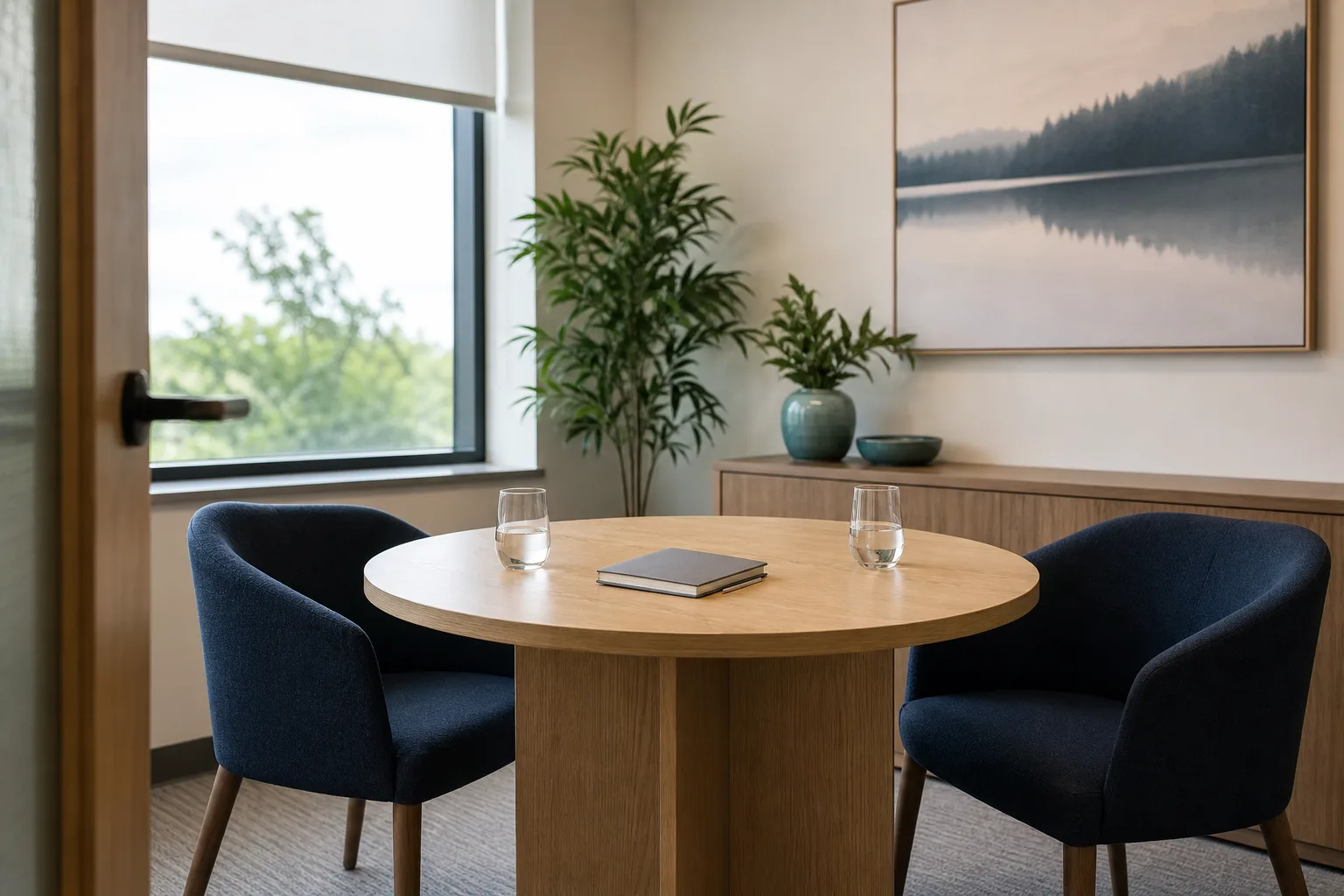 A welcoming professional consultation space